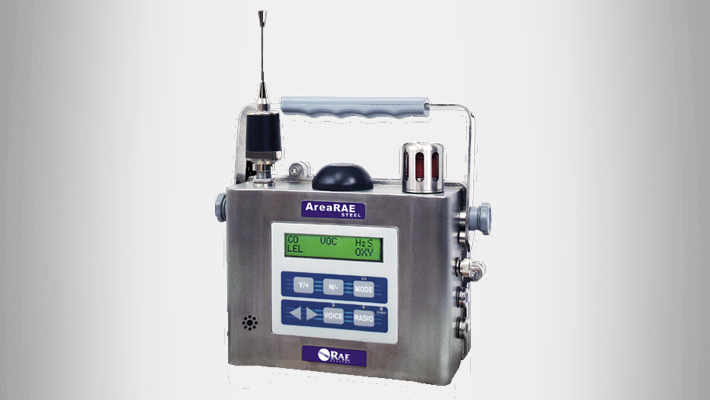 AreaRAE Steel Transportable Area Gas Monitor